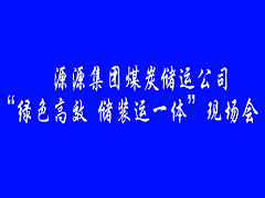 煤炭儲運公司現場會報道