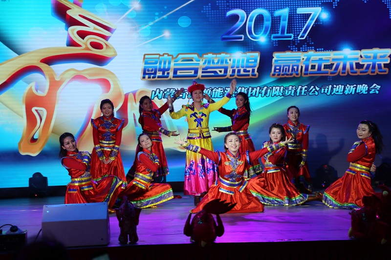 2017年晚會吉林電廠選手李麗君表演節目