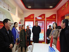 內蒙自治區國家稅務局人員參觀源源集團黨群活動中心