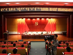 2015年總經理喬利博在霍市理想信念報告會